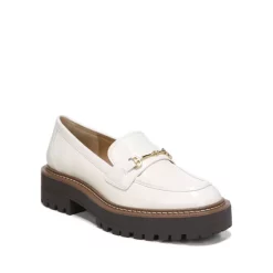 Budget ⌛ Sam Edelman 👩 Women's Laurs Loafers Ivory Leather ✨ -US Sam Edelman Sales 2022 unnamed file 76