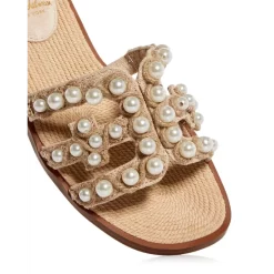 Coupon 💯 Sam Edelman 👩 Women's Bay Pearl Embellished Slide 🩴 Sandals 🥰 -US Sam Edelman Sales 2022 unnamed file 763