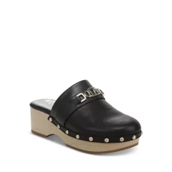 Flash Sale ❤️ Sam Edelman 👩 Women's Kaye Slip On Studded Platform Clogs Black 🔔