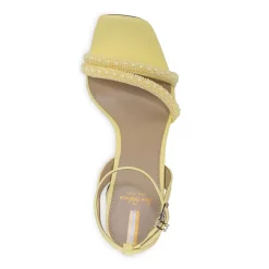 Promo 😀 Sam Edelman 👩 Women's Kia Square Toe Beaded Strap High Heel 🩴 Sandals Washed New Blue ❤️ -US Sam Edelman Sales 2022 unnamed file 782