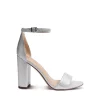 Hot Sale 💯 Sam Edelman 👩 Women's Yaro High Heel 🩴 Sandals Silver Metallic ⌛ -US Sam Edelman Sales 2022 unnamed file 791