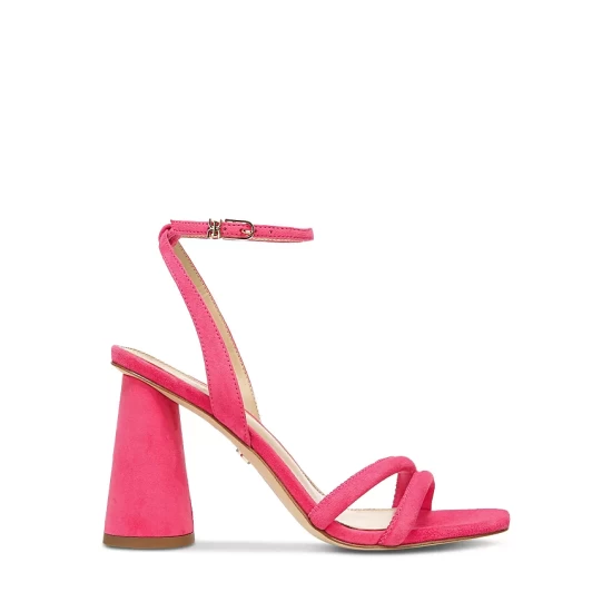 Discount ๐ Sam Edelman ๐ฉ Women's Kia Strappy ๐ฉด Sandals Dahlia Pink Suede ๐ 3 Discount ๐ Sam Edelman ๐ฉ Women's Kia Strappy ๐ฉด Sandals Dahlia Pink Suede ๐