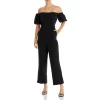 Budget 🔔 Sam Edelman Off-the-Shoulder Jumpsuit Black ⭐