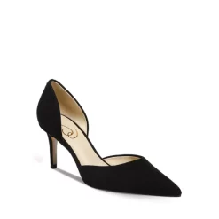 Best reviews of ✨ Sam Edelman 👩 Women's Viv Slip On Pointed Toe D'Orsay Pumps Black Suede 🧨
