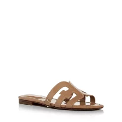 Deals ⌛ Sam Edelman 👩 Women's Bay Slide 🩴 Sandals Almond ✔️