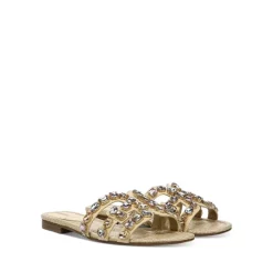 Coupon 🌟 Sam Edelman 👩 Women's Bay Jeweled Slide 🩴 Sandals Eggshell ✨ -US Sam Edelman Sales 2022 unnamed file 967